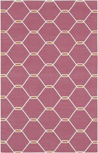 New Dhurrie Rug - 3' 6" x 5' 5" (42" x 65")