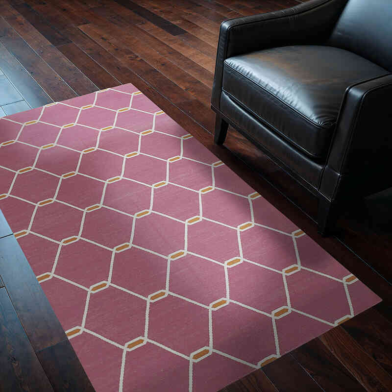 Nueva alfombra Dhurrie - 107 cm x 165 cm - K0037399