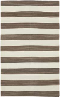 New Dhurrie Rug - 3' 5" x 5' 7" (41" x 67")