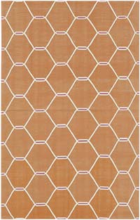 New Dhurrie Rug - 3' 6" x 5' 6" (42" x 66")