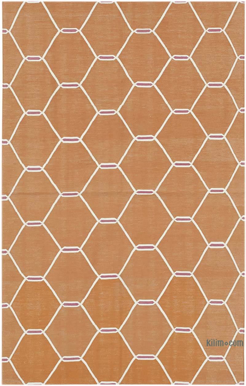 Yeni El Dokuma Dhurrie - 106 cm x 168 cm - K0037431