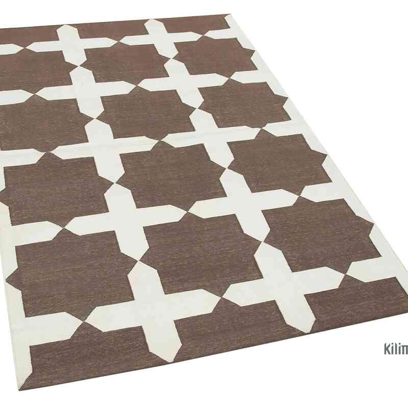 Nueva alfombra Dhurrie - 113 cm x 170 cm - K0037451