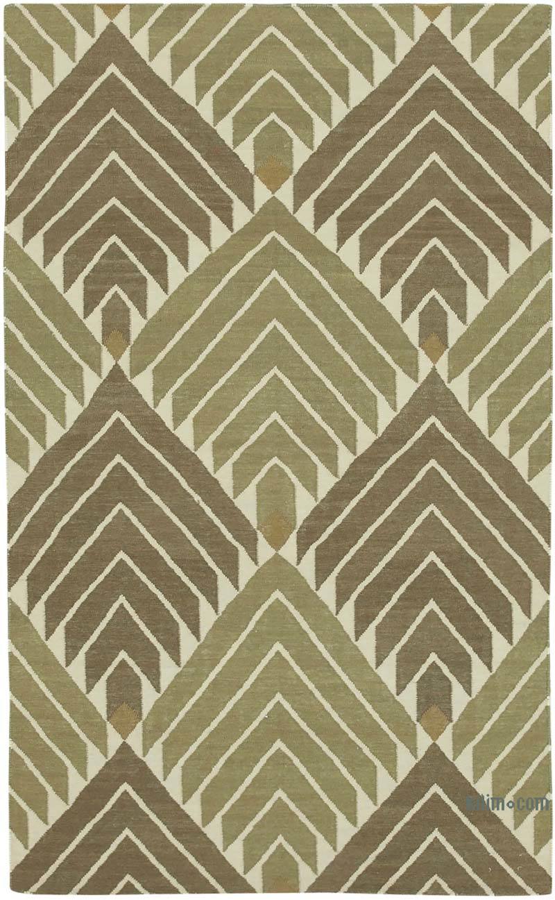 Nueva alfombra Dhurrie - 107 cm x 172 cm - K0037455