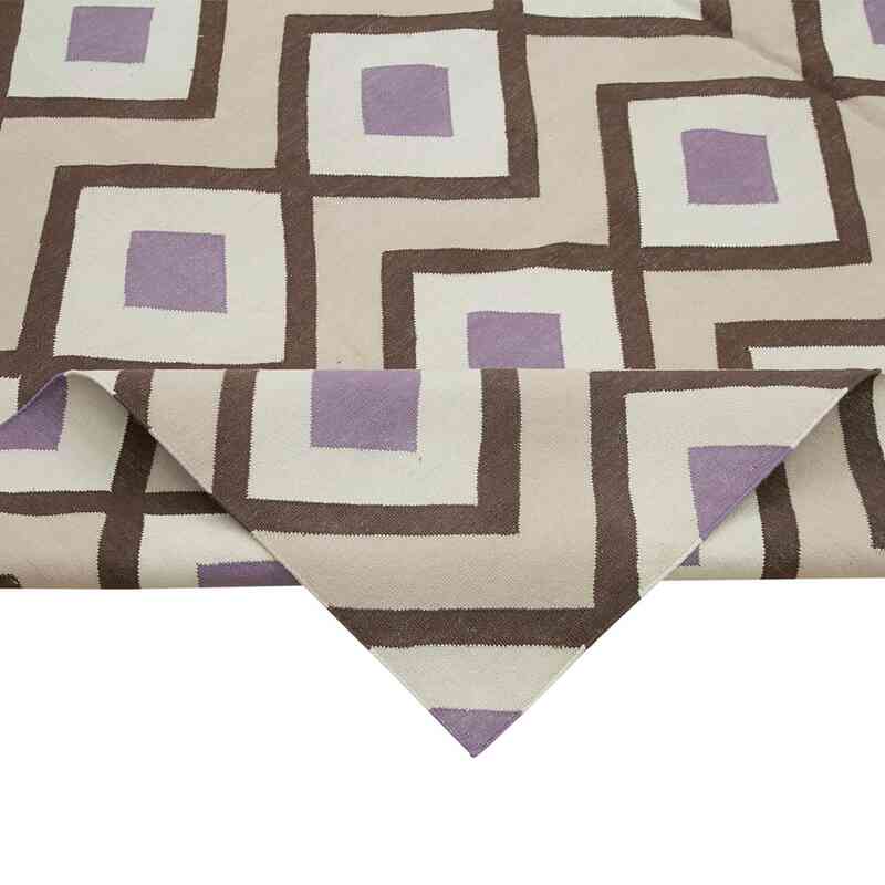 New Dhurrie Rug - 8' 2" x 10' 1" (98" x 121") - K0037460