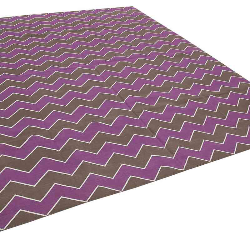 Nueva alfombra Dhurrie - 245 cm x 298 cm - K0037461