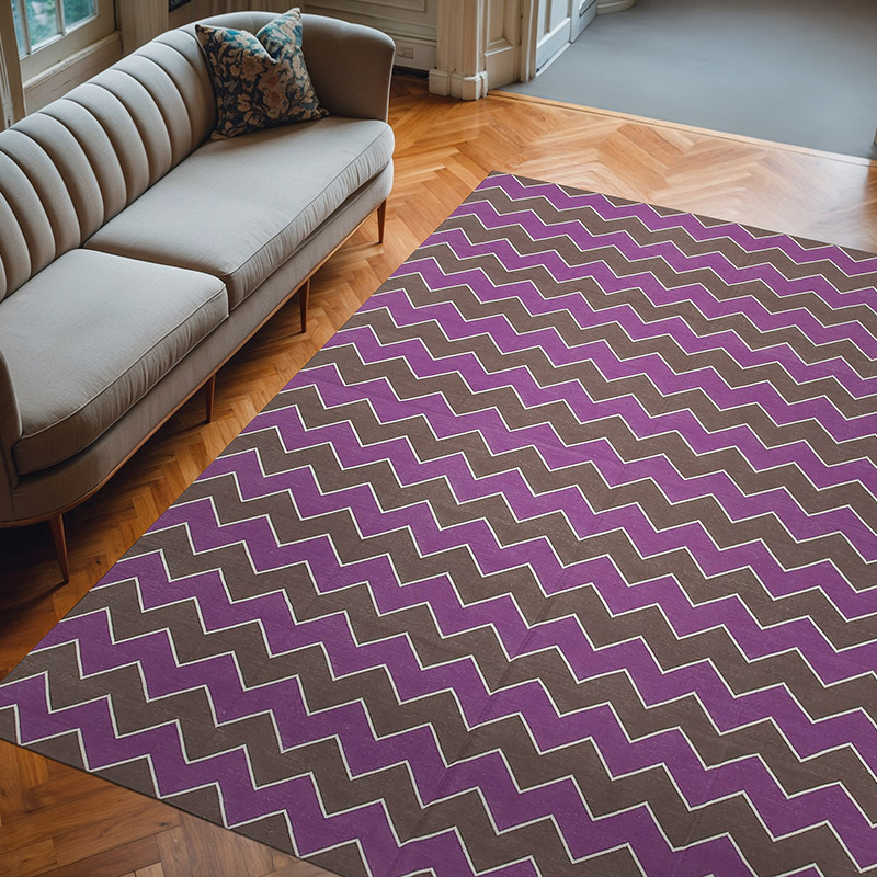 Nueva alfombra Dhurrie - 245 cm x 298 cm - K0037461