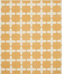 New Dhurrie Rug - 8' 2" x 9' 8" (98" x 116")