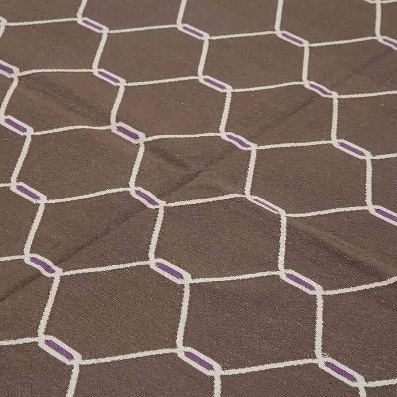 New Dhurrie Rug - 8' 2" x 9' 9" (98" x 117") - K0037470