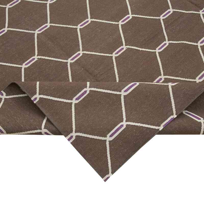 New Dhurrie Rug - 8' 2" x 9' 9" (98" x 117") - K0037470