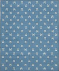 New Dhurrie Rug - 8' 1" x 9' 10" (97" x 118")