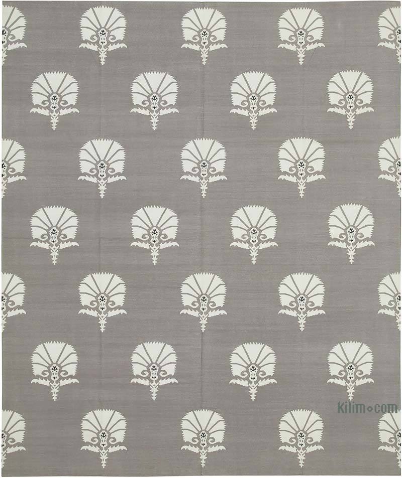 Nueva alfombra Dhurrie - 250 cm x 297 cm - K0037483