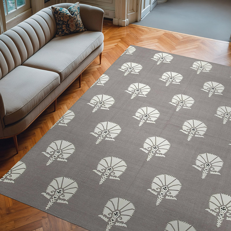 Nueva alfombra Dhurrie - 252 cm x 298 cm - K0037484