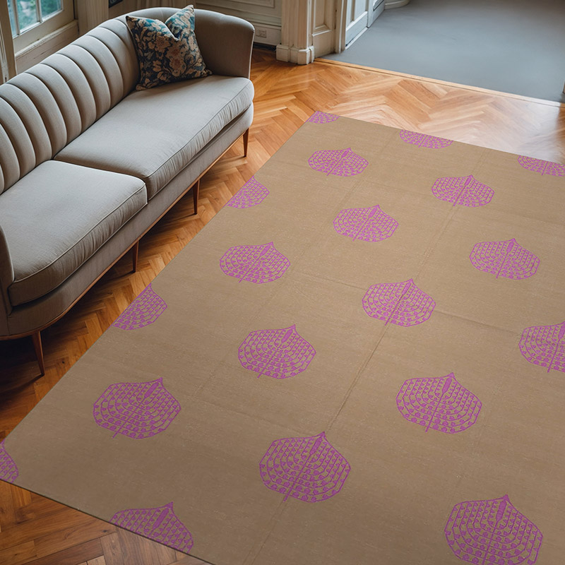 Nueva alfombra Dhurrie - 244 cm x 302 cm - K0037486
