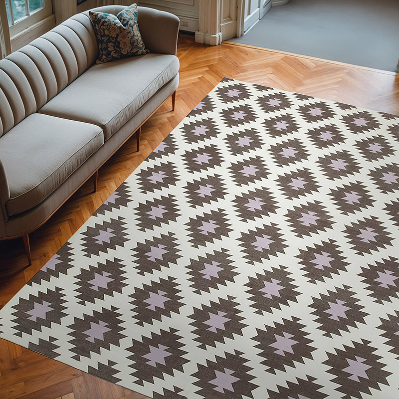 Nueva alfombra Dhurrie - 246 cm x 296 cm - K0037492