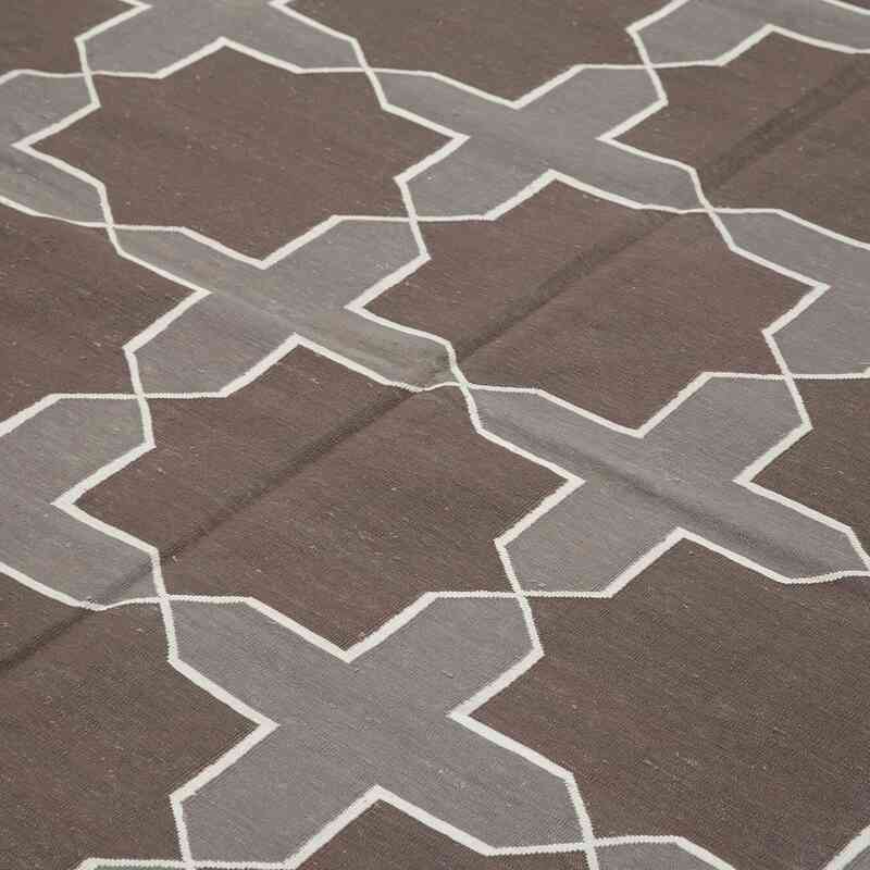 Nueva alfombra Dhurrie - 243 cm x 295 cm - K0037495