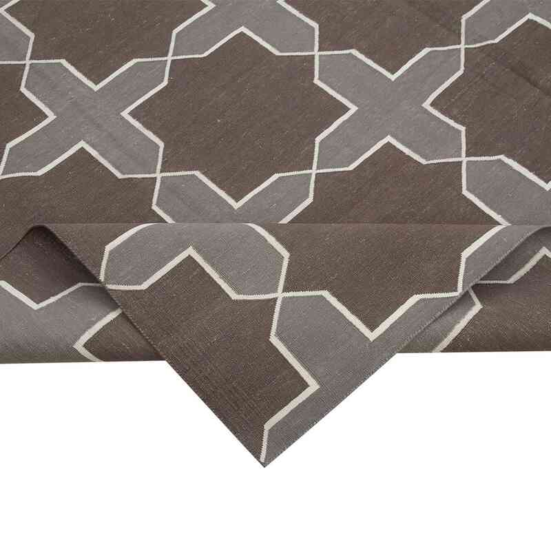 Nueva alfombra Dhurrie - 243 cm x 295 cm - K0037495