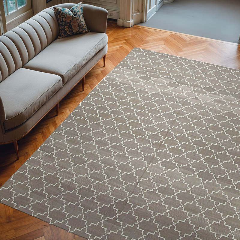 Yeni El Dokuma Dhurrie - 248 cm x 304 cm - K0037505