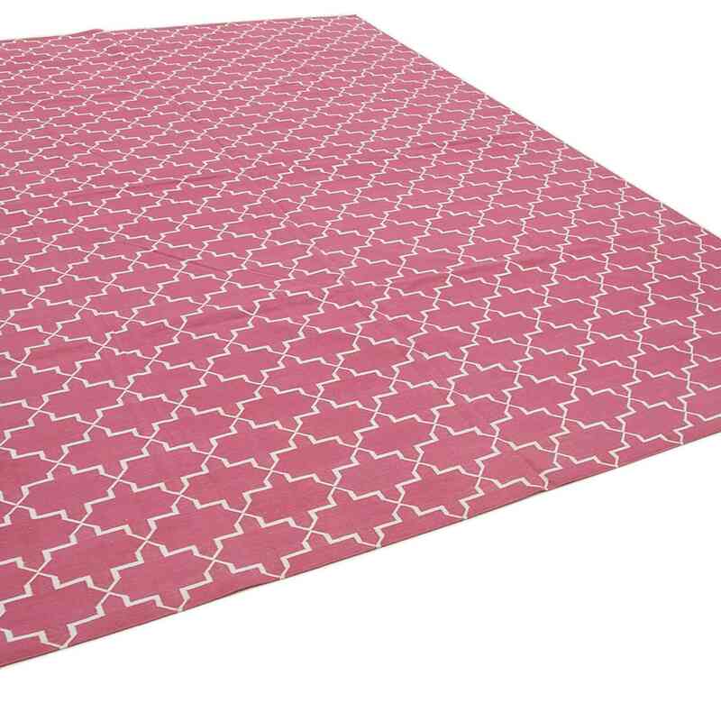 New Dhurrie Rug - 9'  x 11' 10" (108" x 142") - K0037534