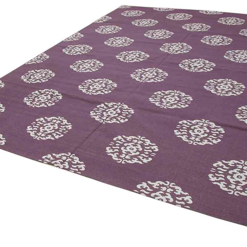 New Dhurrie Rug - 9' 3" x 11' 7" (111" x 139") - K0037545