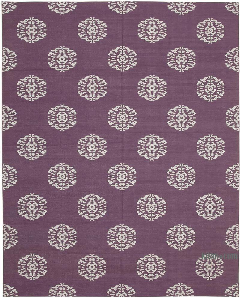 Nueva alfombra Dhurrie - 282 cm x 354 cm - K0037545