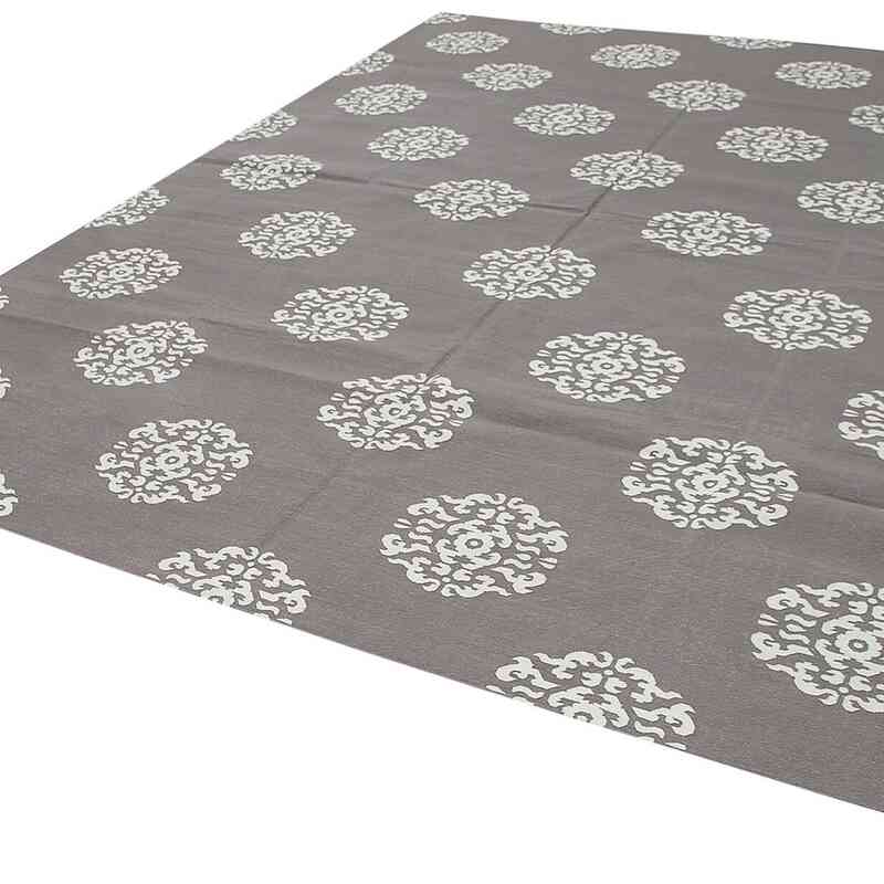 New Dhurrie Rug - 9' 1" x 11' 8" (109" x 140") - K0037556