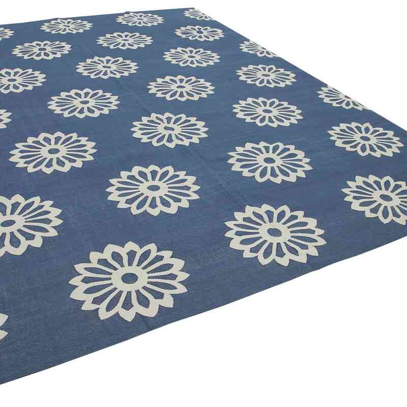 New Dhurrie Rug - 9' 1" x 11' 11" (109" x 143") - K0037582