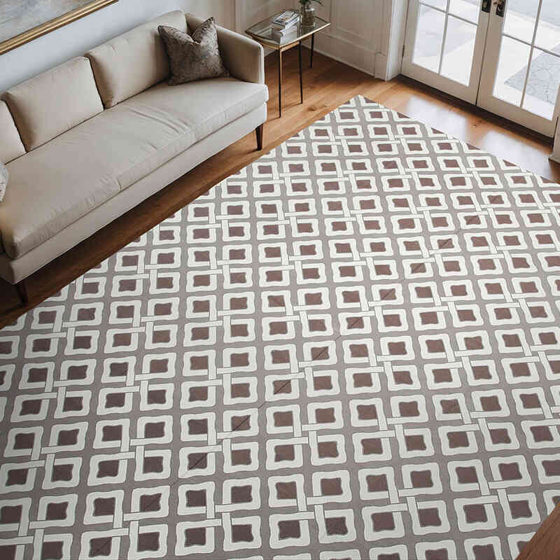 Nueva alfombra Dhurrie - 275 cm x 366 cm - K0037584