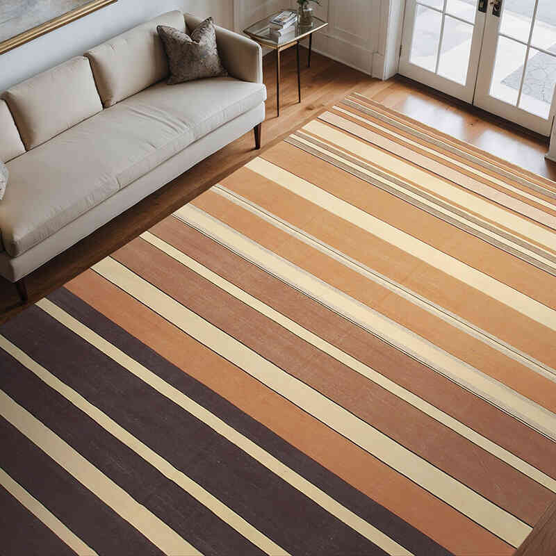 Yeni El Dokuma Dhurrie - 270 cm x 367 cm - K0037591