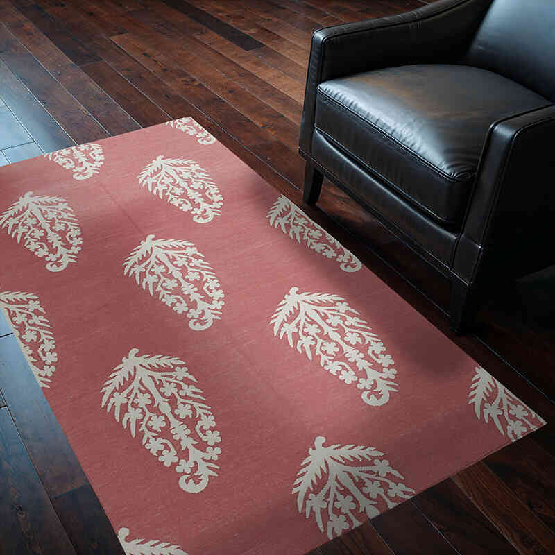 New Dhurrie Rug - 3' 7" x 5' 6" (43" x 66") - K0037595
