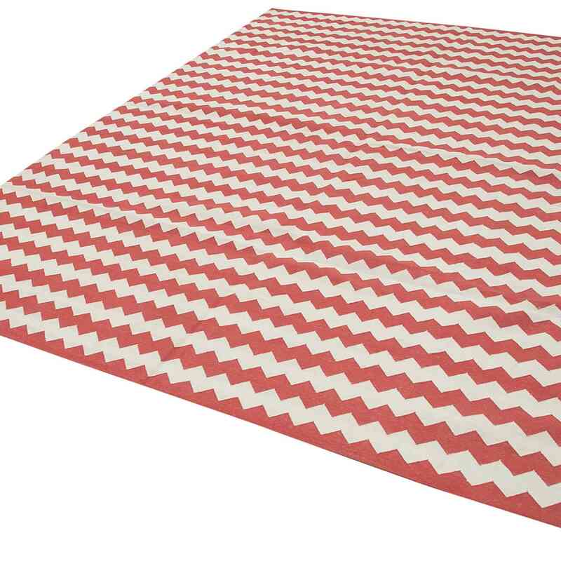 New Dhurrie Rug - 7' 11" x 9' 8" (95" x 116") - K0037605