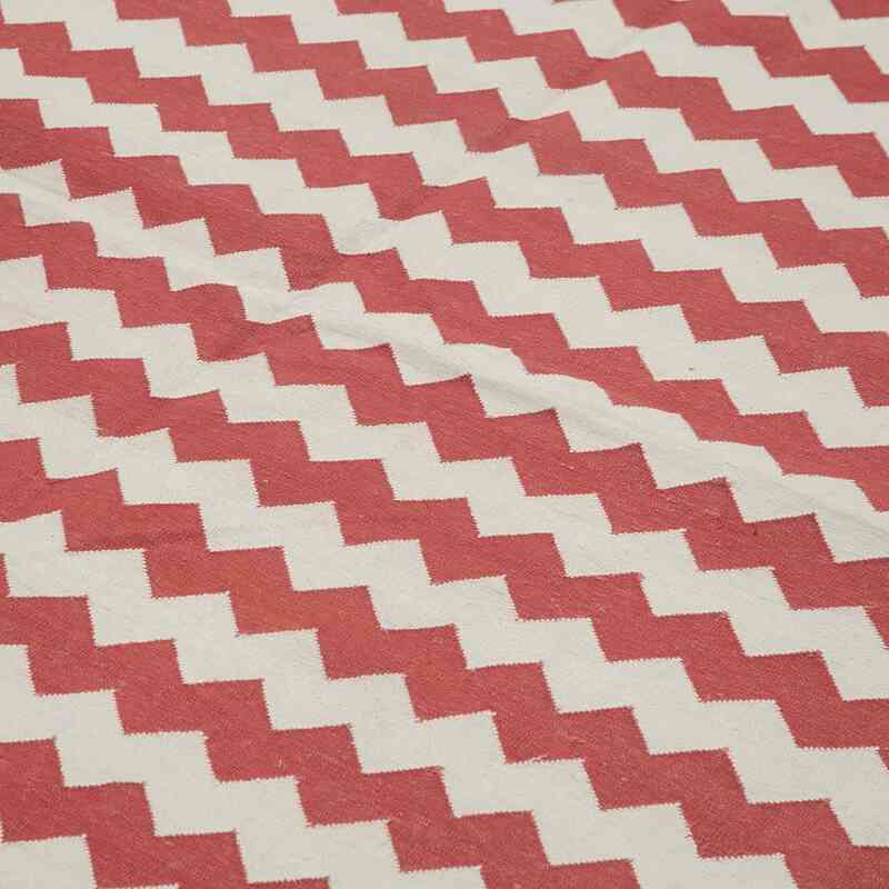 New Dhurrie Rug - 7' 11" x 9' 8" (95" x 116") - K0037605