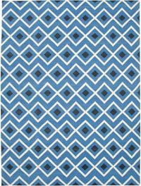 New Dhurrie Rug - 9' 11" x 13' 7" (119" x 163")