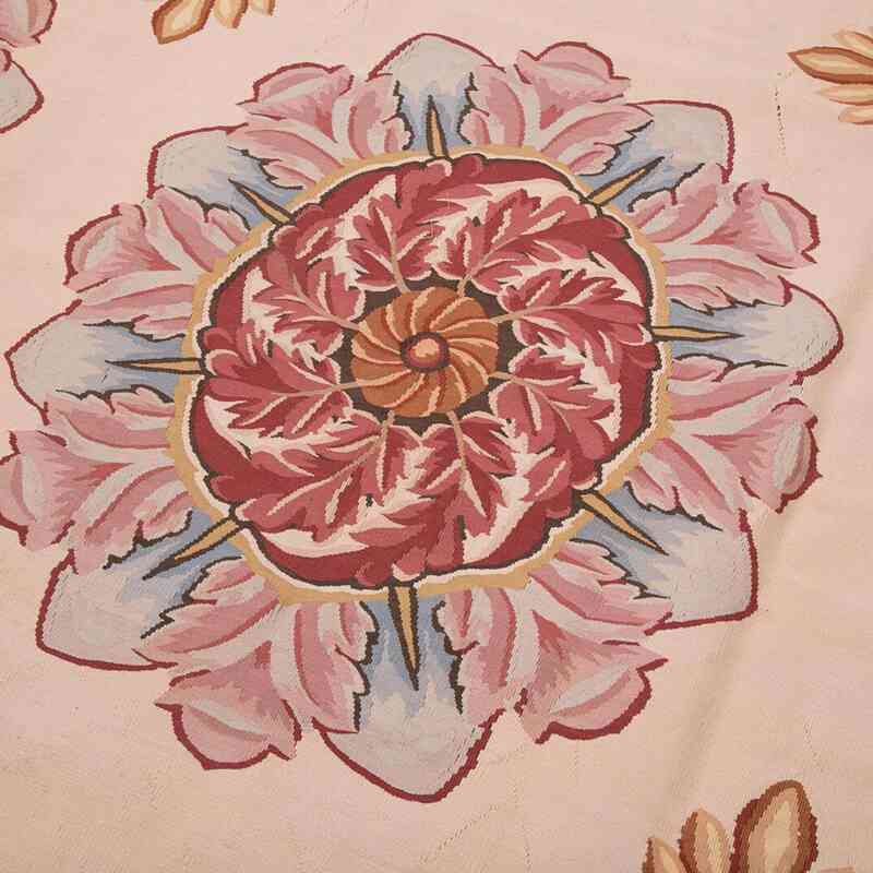 Aubusson Rug - 10' 1" x 11' 8" (121" x 140") - K0037610