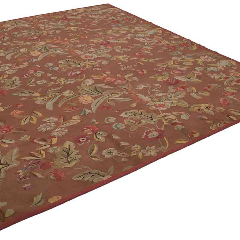 Aubusson Rug - 9' 1" x 11' 9" (109" x 141") - K0037613