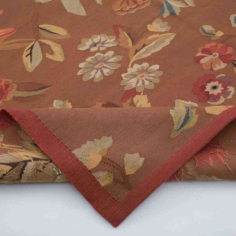 Aubusson Rug - 9' 1" x 11' 9" (109" x 141") - K0037613