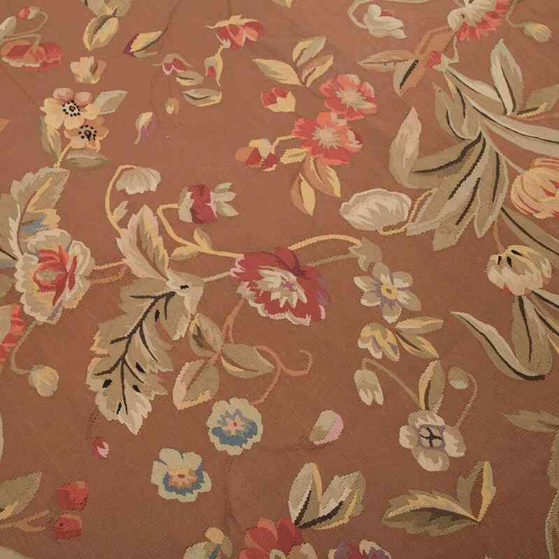 Aubusson Rug - 9' 1" x 11' 9" (109" x 141") - K0037613