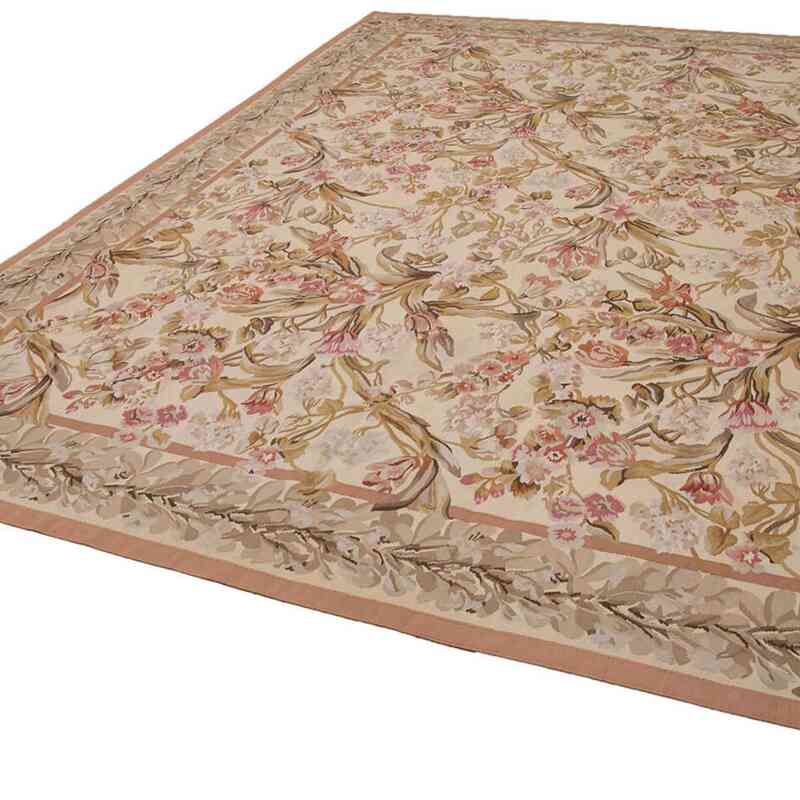Aubusson Rug - 8' 9" x 12'  (105" x 144") - K0037618