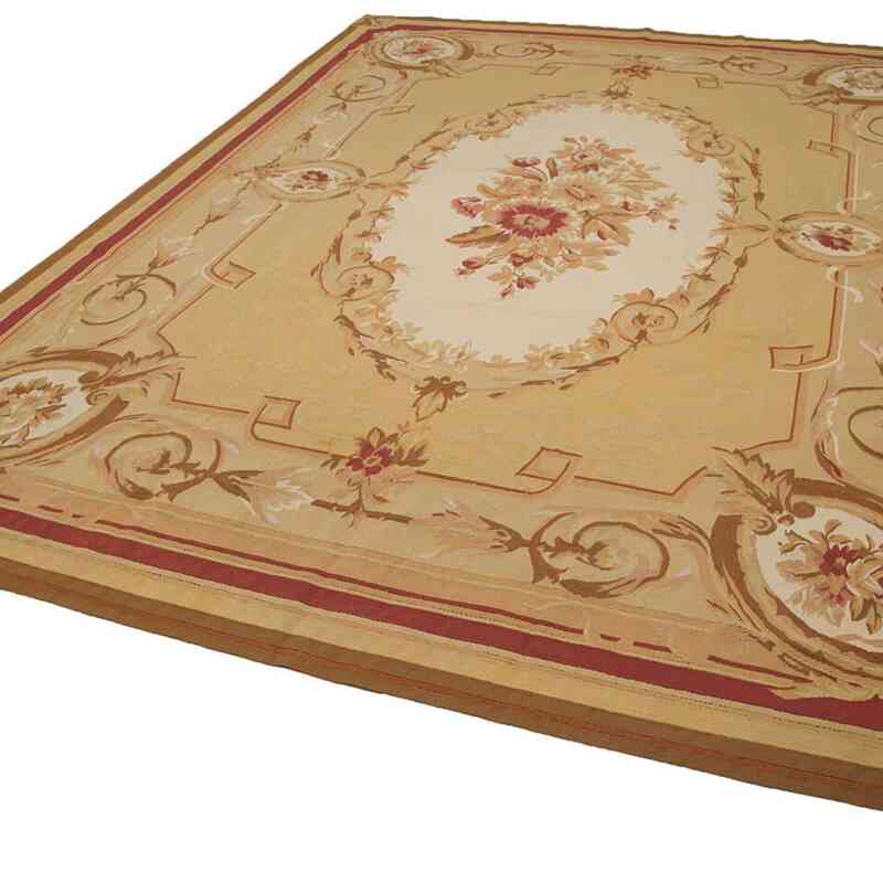 Aubusson Rug - 8' 9" x 12' 2" (105" x 146") - K0037622