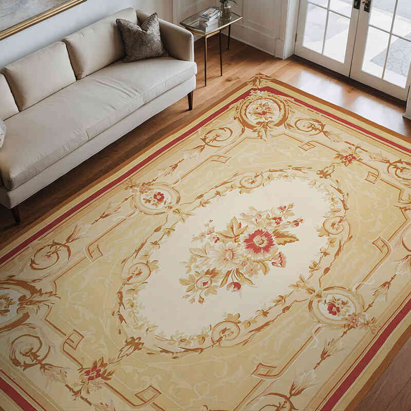 Alfombra Aubusson  - 261 cm x 365 cm - K0037624