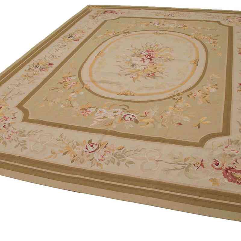 Alfombra Aubusson  - 273 cm x 364 cm - K0037625