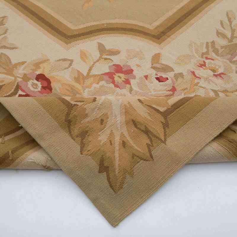 Aubusson Rug - 8' 11" x 11' 11" (107" x 143") - K0037626
