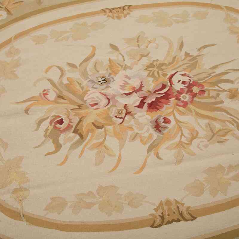 Aubusson Rug - 8' 11" x 11' 11" (107" x 143") - K0037626