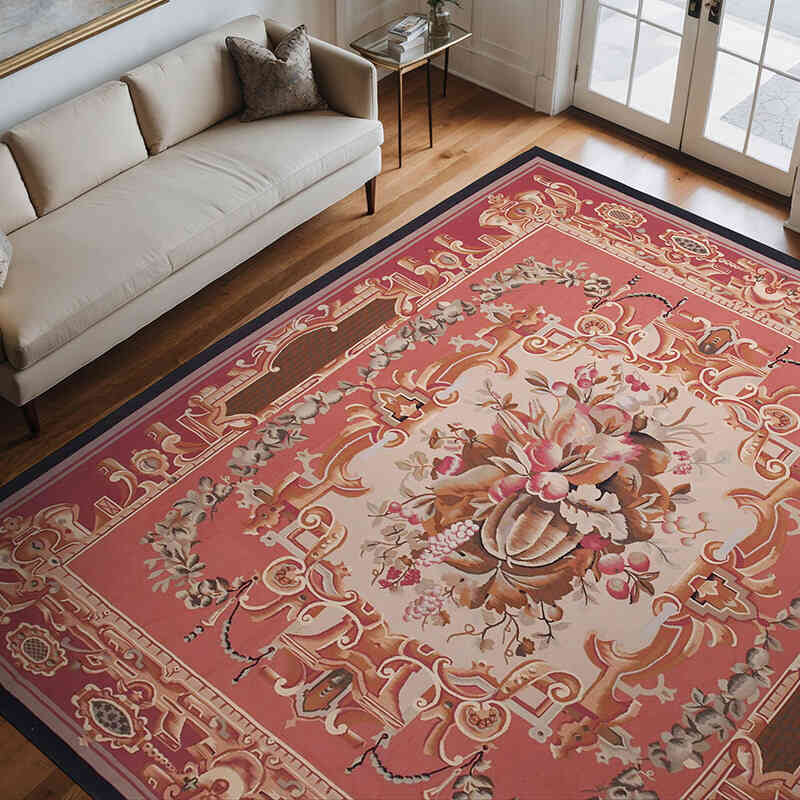 Aubusson Rug - 10'  x 11'  (120" x 132") - K0037627