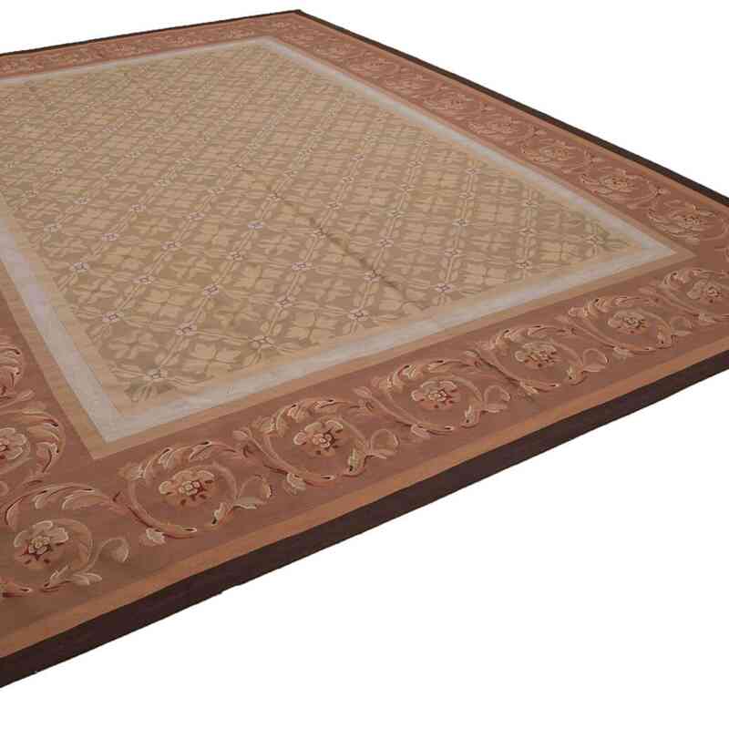 Aubusson Rug - 9' 11" x 13' 9" (119" x 165") - K0037633