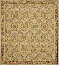 Aubusson Rug - 11' 1" x 12' 6" (133" x 150")