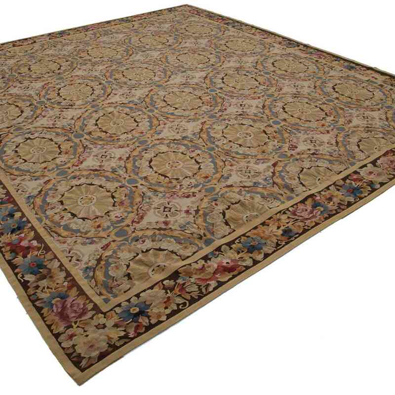 Aubusson Kilimi - 338 cm x 381 cm - K0037645