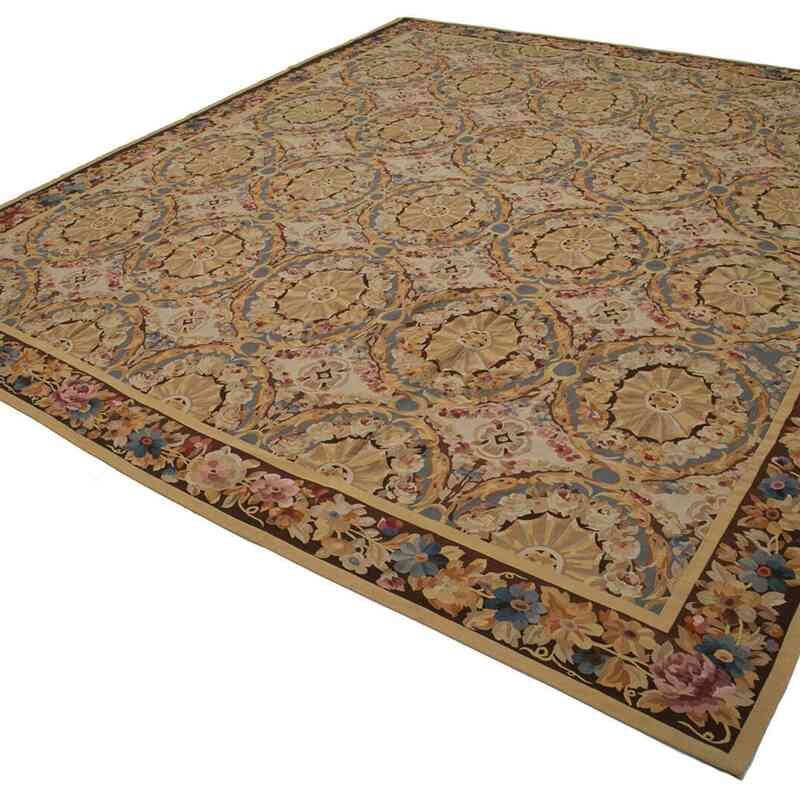 Aubusson Kilimi - 338 cm x 381 cm - K0037645