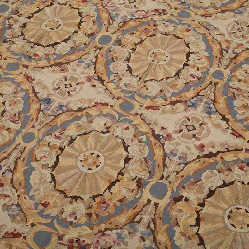 Aubusson Kilimi - 338 cm x 381 cm - K0037645