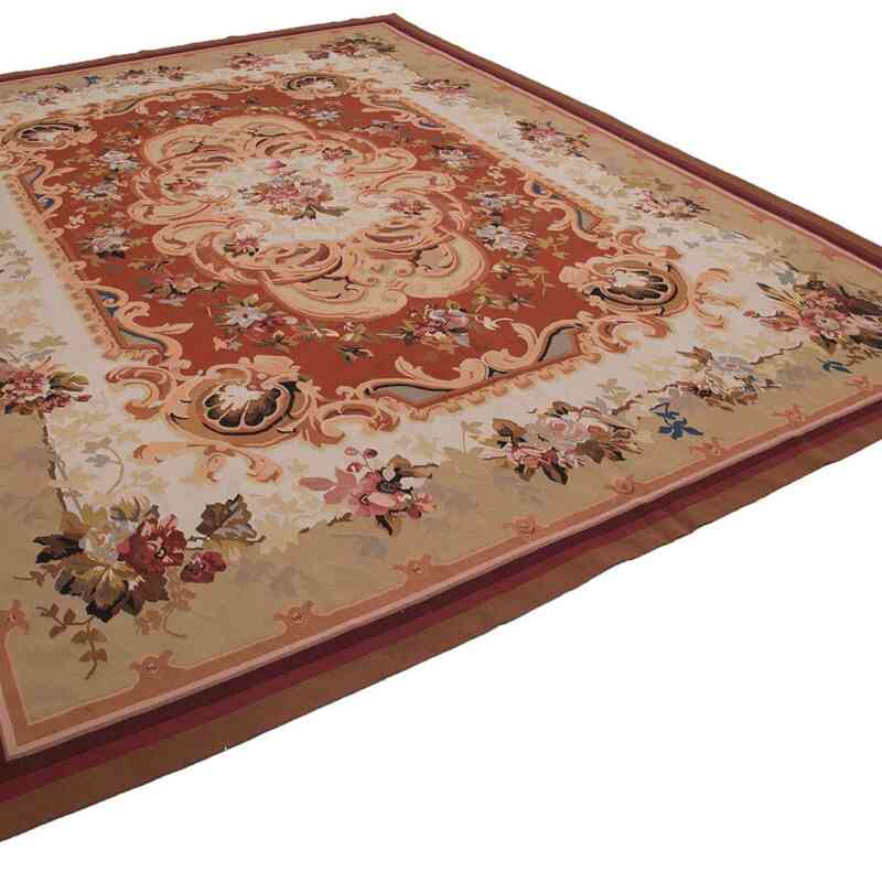 Aubusson Rug - 8' 11" x 12'  (107" x 144") - K0037646