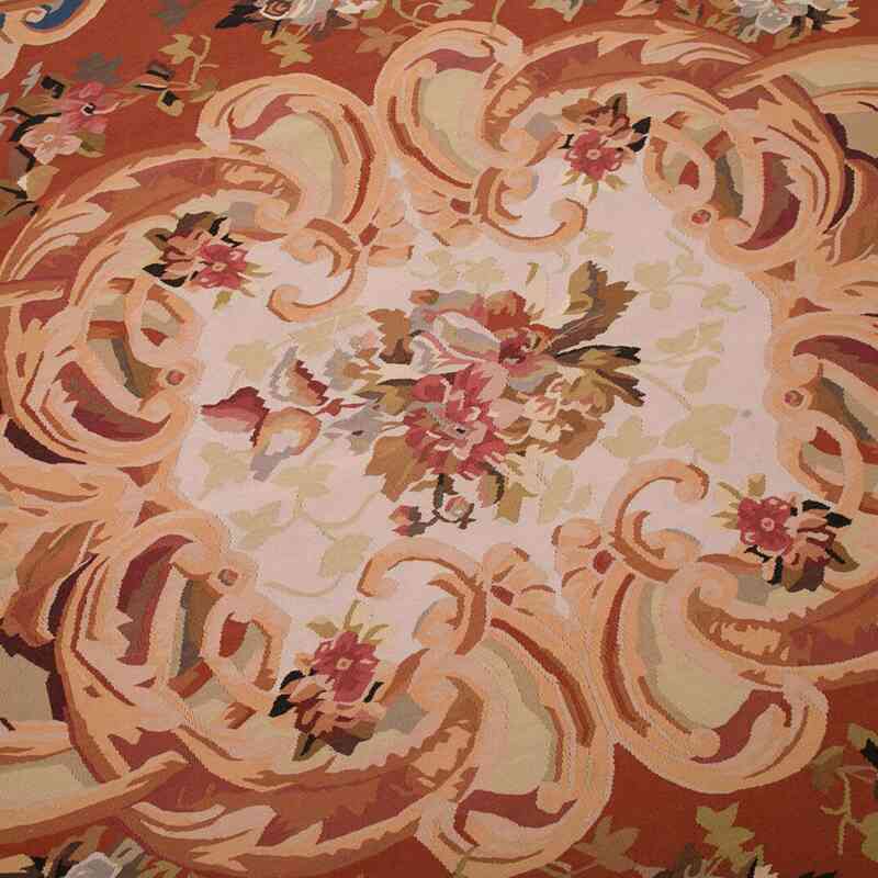 Aubusson Rug - 8' 11" x 12'  (107" x 144") - K0037646